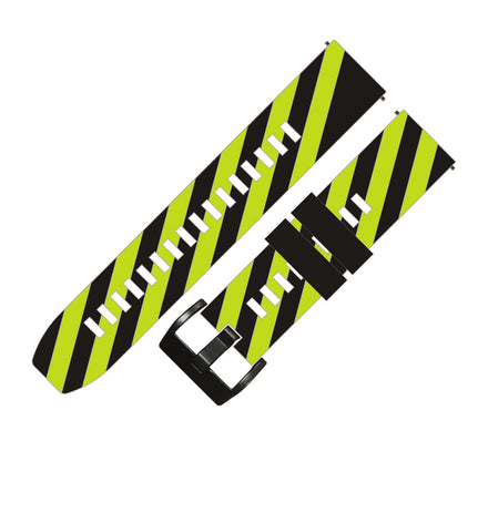 Garmin for GT 20mm/22mm Twill Two-color 5 Colors Universal Silicone Smart Sport Fashion Watch Strap
