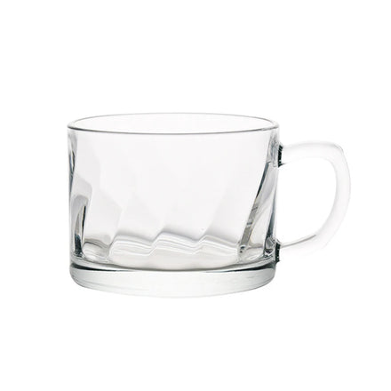 Hxglass 500ml High Borosilicate Breakfast Cereal Cup Heat-Resistant Tempered Glass Coffee Tea Latte Glasses Stocked Drinkware