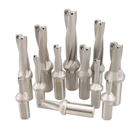 Milling Tool U Drill Indexable High Speed 2D/3D/4D/5D Carbide Milling Drill Bit with WCMT WCMX SPMG Inserts Violent Quick Dril