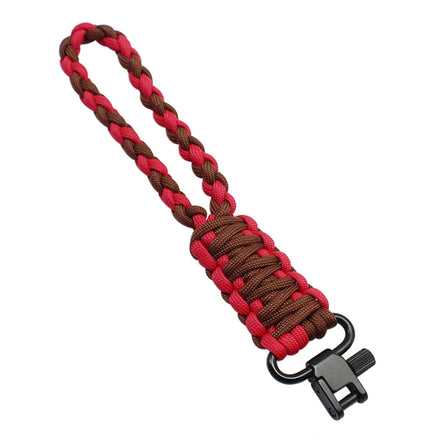 Outdoor Hunting Detachable Braided Loop Tree Stand Polyester Paracord 1.25inch Swivel Customized Color OEM Brand for Wildlife