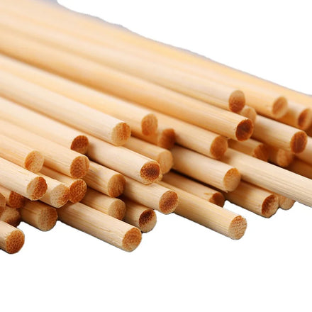 High Quality 100% Natural Bamboo Giant Poles 3mm Diameter 120cm Long Crafting Bamboo Strips for DIY for Bamboo Products