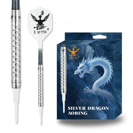E MYTH Professional 2ba Tungsten Dart Set with Accessories POM Shaft & PET Flight