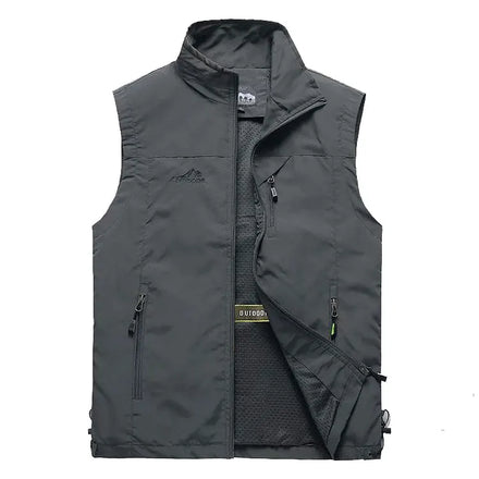 Good Quality M Travel Multi Pocket Waistcoat for Men Fishing Vest