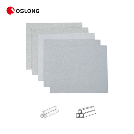 Wholesale 230*280mm Latex Paper Backing White Aluminum Oxide Grinding Furniture Wooden Sanding Paper Sheets