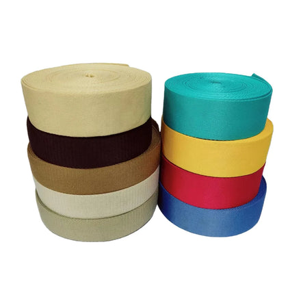Colorful Polyester Nylon Bias Edge Binding Tape Plain/twill/herringbone Bias Binding for Bags Garments