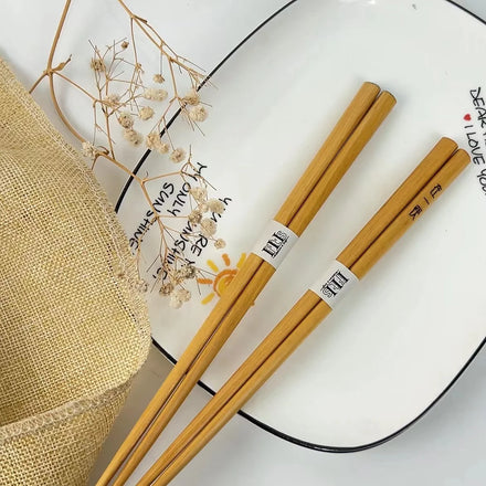 Valentine's Day Gifts Her Gold Field Eco-Friendly Contemporary Heart-shape Japanese Chopsticks 2 Pairs 2 Ceramic Holders LFGB