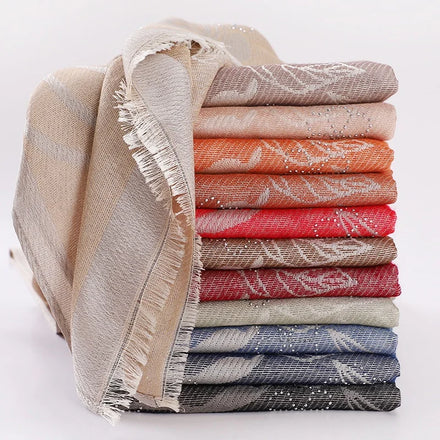 2022 Women Muslim Floral Hijabs Party Long Shawls Islamic Scarf Headscarf Wraps Head