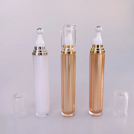 Wholesales Cosmetic Range Acrylic Made 15ml 20ml Skin Care Tube Head Eye Cream Bottle
