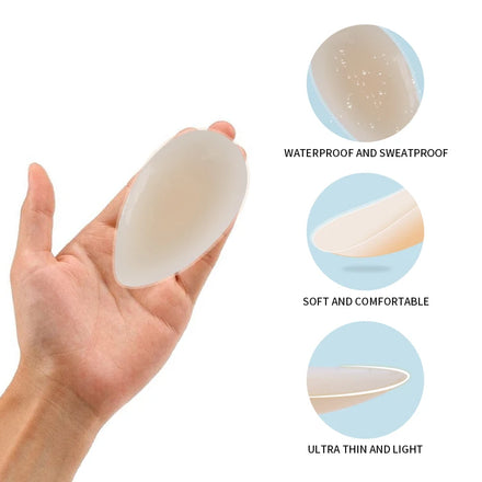 Seamless Invisible Stick on Panties Silicone Adhesive Camel Toe Concealer Pad