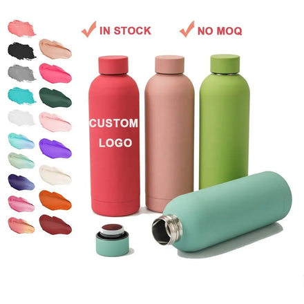 Yongkang 2024 Barata Logotipo Personalizado Gym De Vidrio Acero Inoxidable Para Gimnasio Deportiva 500Ml 750Ml Botella De Agua