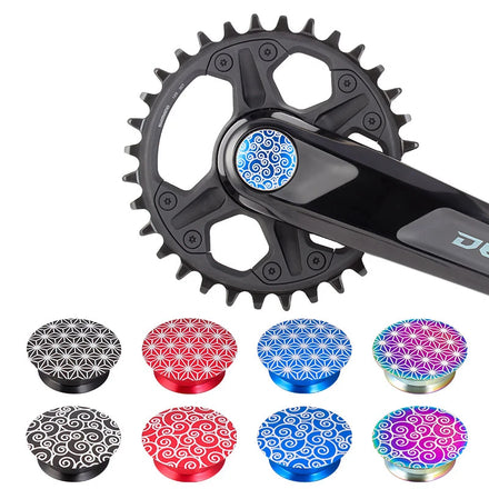 Aluminium Alloy Dustproof Cover Mountain Bicycle protection Crank Arm Cover Road Bike Cranksets Cap