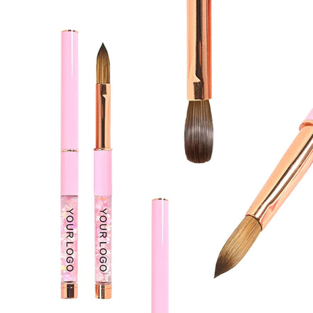 Professional Nail Brush Kolinky Acrylic Nail Brush 3d Nail Art Brush for Manicure Powder