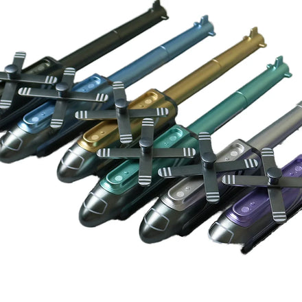 Creative Warfare Helicopter Student Pen Aircraft Neutral Pen Fighter Aircraft Special Toy Gel Pen
