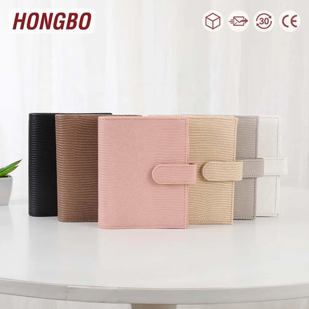 5 Existing Colored Pocket Luxe 6 Rings Binder Budget Planner for Money Binder Organizer with Cash Envelopes Available