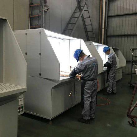 Pulse System Dust Suction Vacuum Cleaner Table Polishing Sanding Integrated Dedusting Work Table