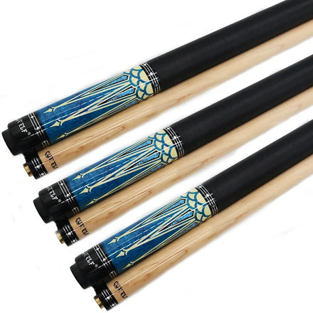 Cueelf Professional 1/2 Style Maple Wood Pool Cue Stick Linen Grip Comfortable Feel Billiard Products Snooker & Billiard Balls