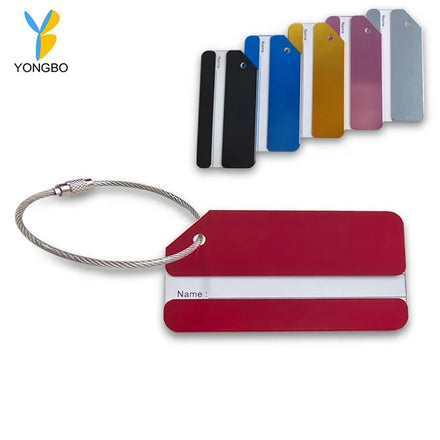 Aluminum Alloy Luggage Tag for Luggage Baggage Travel Identifier