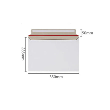 SealableHard6x8 Rigid Paperboard Envelopes A4 A5 C5 Express Rigid Self Sealing Envelope for Document Urgent Order Quick Shipment