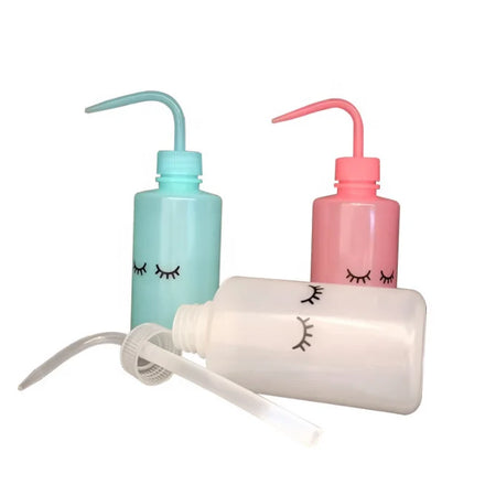 250ml Eyelash Extension Washing Bottle Lash Bath Rinse Bottle Squeeze Bottle