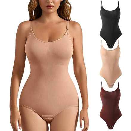 Women's Bodysuit Shapewear Tummy Seamless Firm Control Underwear Smooth Shapewear Slimming Body Shaper Corset