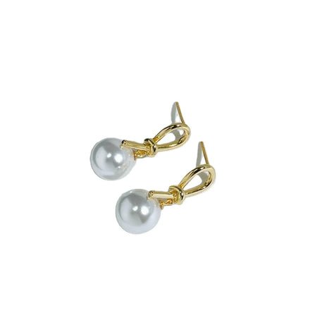 E2196 11-12mm DIY Natural Freshwater Pearl Charm Earrings Mounting Accessory 925 Sterling Silver Gold Plated  Jewelry for Women