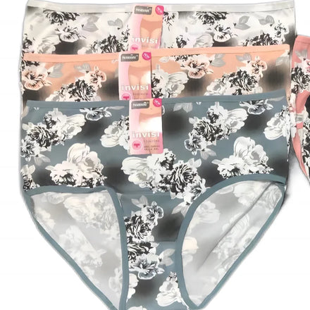 2026 Hot Selling Mixed Designs Polyester Underwear Cheap Lady Women Panties Plus Size Oversize High Rise