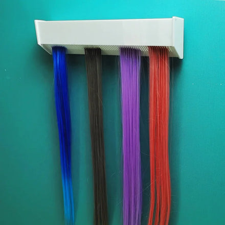 Wholesale Wall-mounted Acrylic Hair Extension Display Stand Wig Stand Holder