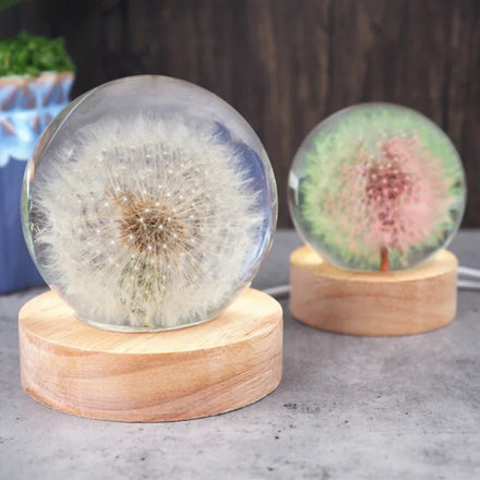 RM351 Home Decor Large Crystal Ball Sphere Silicone Epoxy Resin Molds for DIY Resin Art Candle Soap Making