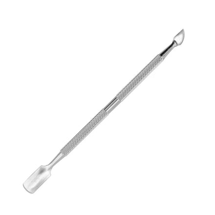Dual Head Cuticle Pusher and Cutter Professional Grade Stainless Steel Cuticle Remover and Cutter for Fingernails and Toenails