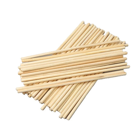 Bamboo Round Sticks 3.5mm Diameter 40cm Long Crafting Tools for DIY Bamboo Products