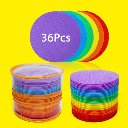 Educate Carpet Spot Markers Carpet Circle Spots Markers Floor Sitting Markers Carpet Sitting Dots for Kids Classroom