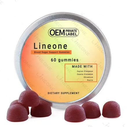 OEM/ODM Private Labels Sugar Balance Vitamin Support Gummies Chromium Sugar-regulation Fitness
