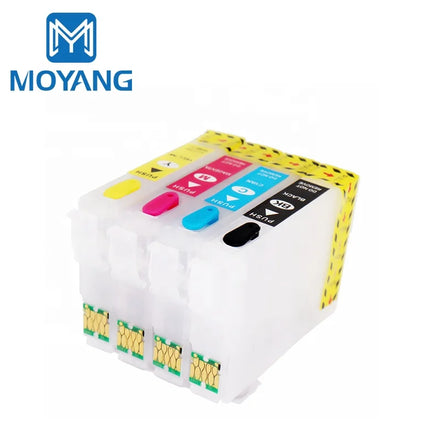 MoYang Refillable Ink Cartridge Compatible for EPSON 731N-734N Stylus TX213/TX220/TX300F/TX400 Printer Refill with ARC Chip