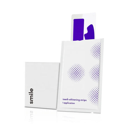 SMILEKIT 7 Pouch Purple Teeth Strip Teeth Whiten Strips