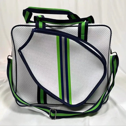 Customized Waterproof Neoprene/Nylon Insulated Tennis Racket Duffle Bag Custom Logo 30-40L Capacity for Tennis Paddle Sports