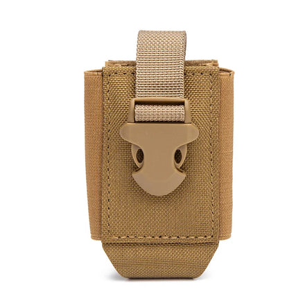 Tactical MOLLE Waist Pack Durable Nylon Phone Pouch for EDC & Outdoor Small Storage Tool Pocket Holster