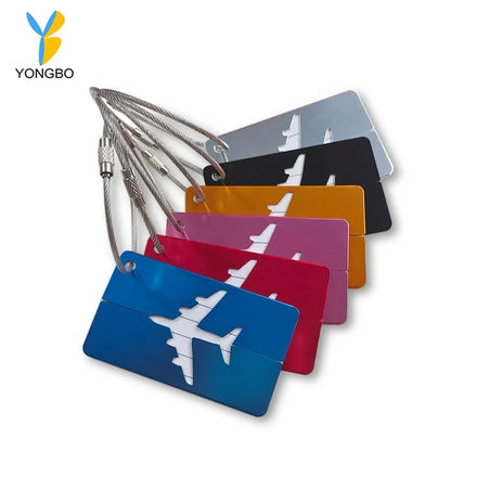 Baggage Tags Suitcase ID Labels Business Card Holder Travel ID Luggage Tags