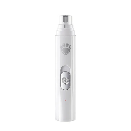 Rechargeable Electric Eco-Friendly ABS Ceramic Iron Painless Pet Nail Clipper & Trimmer with Grinder for Cats Dogs