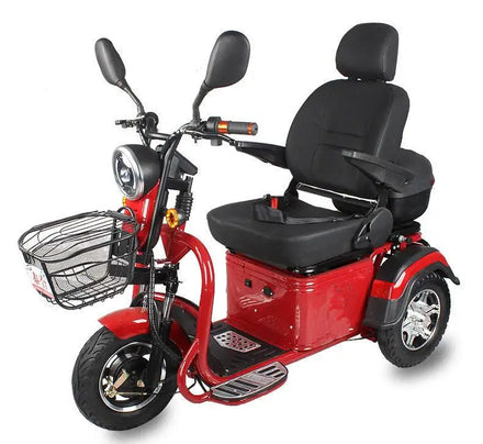 Beiz Outdoor Power Electric Scooter 4 Wheels Leisure Fashion Design for Elderly Mobility Rehabilitation Therapy Supplies