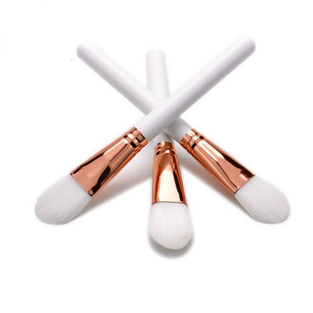 Custom Foundation Brush 2022 New Foundation Face Makeup Brush Hair ABS Makeup Foundation Brush for Liquid Makeup