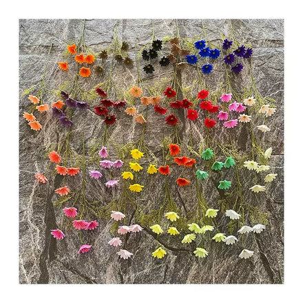 Modern Decoration Artificial Flower Single Branch Pu Gesang Flower