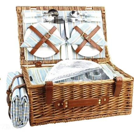 Miglior Cestino Da Picnic Willow Ceste Per 4 2 E Cestini Boho Basket Di Hamper Rotondo Rotondi Rustico Singola
