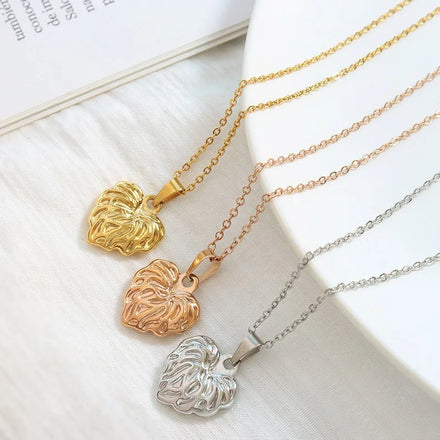 High Quality Women Heart Pendant Necklace Stainless Steel Jewelry for Girls