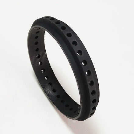 Black 35 Holes 247x20mm Suction Belt Slow Down Belt for Komori