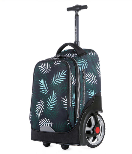 Marksman Customized logo Unisex Girls and Boys School Trolley Backpack Young Teenagers Travel Backpack Bags with Wheels