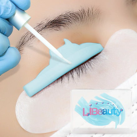 Libeauty No Glue Lash Lift Pads Soft Material Eyelash Lift Rods With 5 Size Lash Lift Curler for DIY Lash Perm