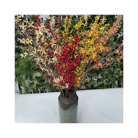 Artificial Fruit Decorative Artificial Plants Winterberry for Home Decoration