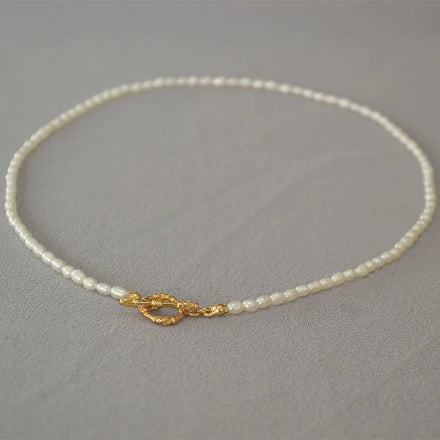 Fine Jewelry Brass Gold Plated Cross Necklaces Collar Freshwater Pearl Necklace Best Quality