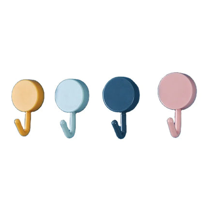 10 Pieces/set Small Adhesive Wall Mounted Hooks for Clothing Eco-Friendly Multifunctional