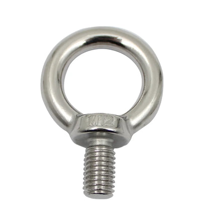 Rigging Hardware Lifting Eye Bolt 304 Stainless Steel Eye Ring Hooks Screw